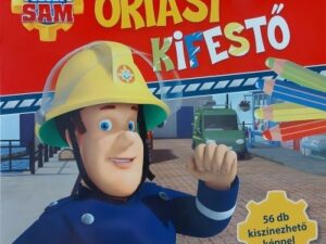 Tűzoltó Sam: Óriási kifestő - 56 db kiszínezhető képpel